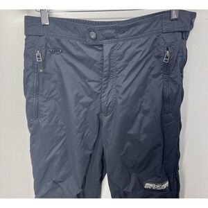 Vintage Entrant GII Spyder Ski Pants Men's Medium Black/Navy 90's Snow Pants